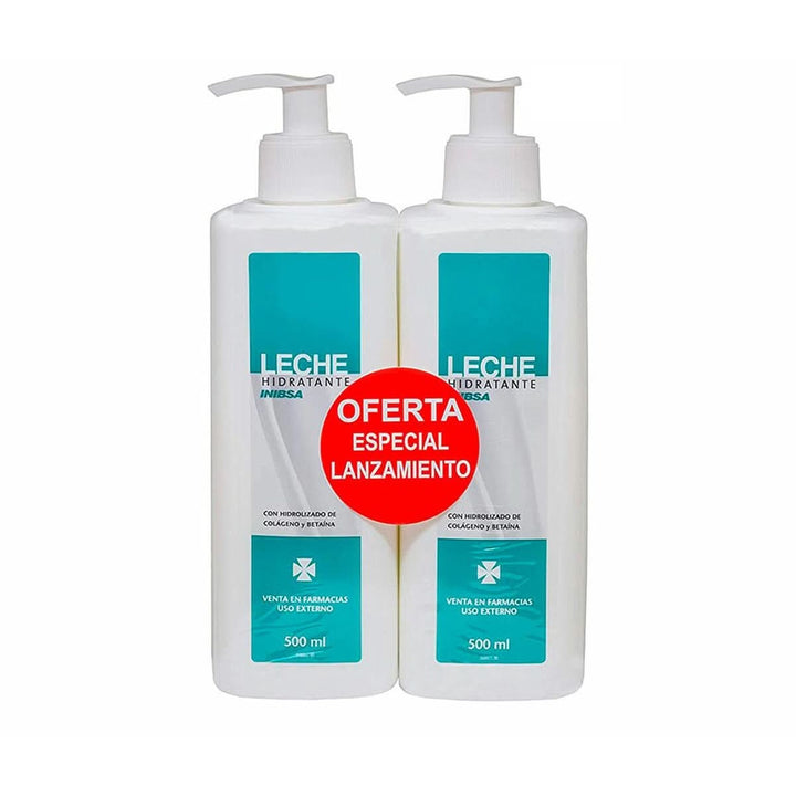 Moisturing Body Milk INIBSA Leche Hidratante 2 x 500 ml 500 ml-0