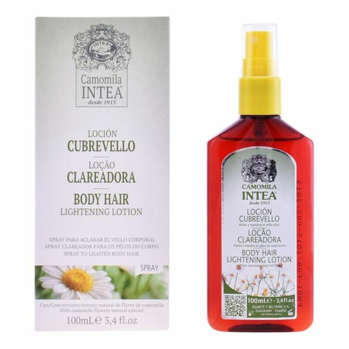 Body Hair Lightening Lotion Camomila Intea 100150 (100 ml) 100 ml-0