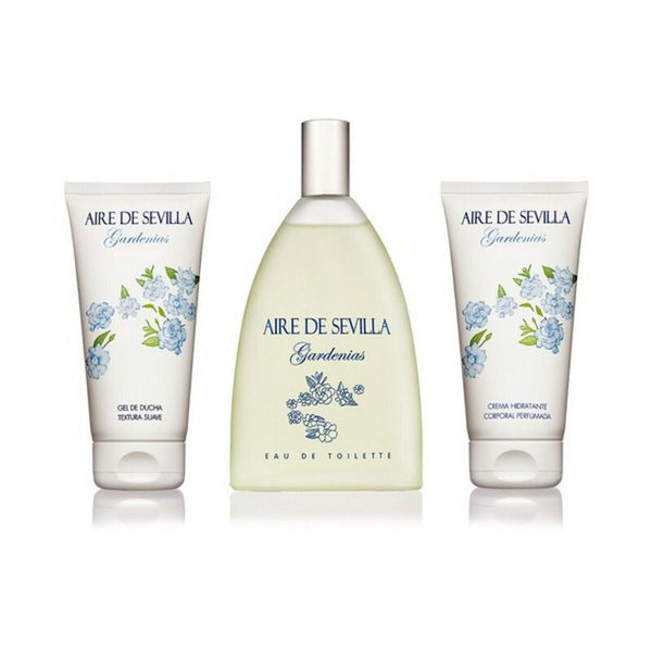 Women's Perfume Set Gardenia Aire Sevilla (3 pcs) (3 pcs) - Cosmova