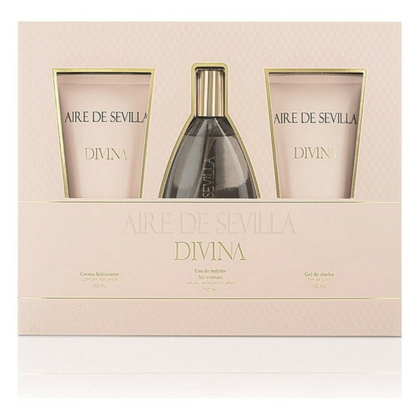 Women's Perfume Set Divina Aire Sevilla 3 Pieces (3 pcs) - Cosmova