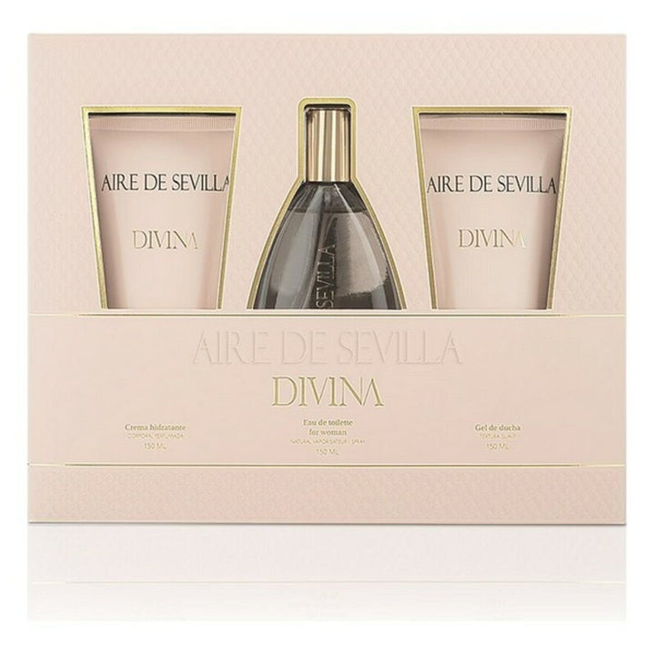 Women's Perfume Set Divina Aire Sevilla 3 Pieces (3 pcs) - Cosmova