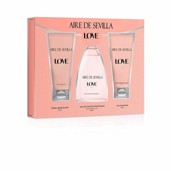 Women's Perfume Set Aire Sevilla Love (3 pcs)-0