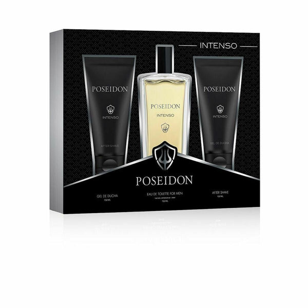 Men's Perfume Set Poseidon Intenso 3 Pieces - Cosmova