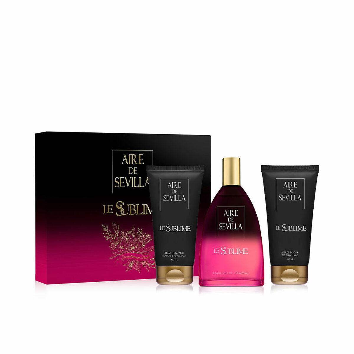 Women's Perfume Set Aire de Sevilla Le Sublime EDT 3 Pieces-0