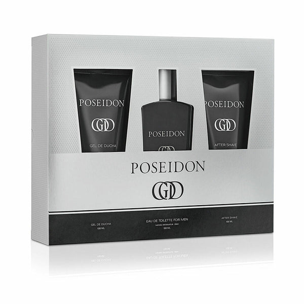Men's Perfume Set Poseidon POSEIDON GOD EDT 3 Pieces - Cosmova