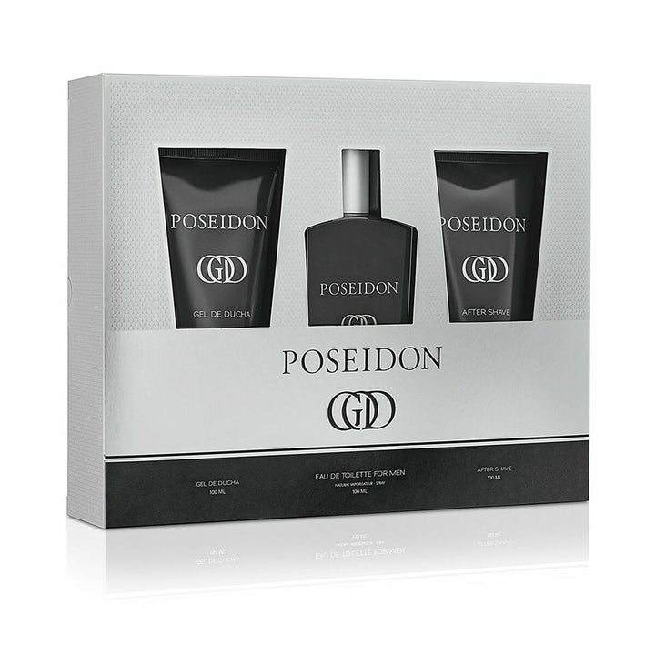 Men's Perfume Set Poseidon POSEIDON GOD EDT 3 Pieces - Cosmova