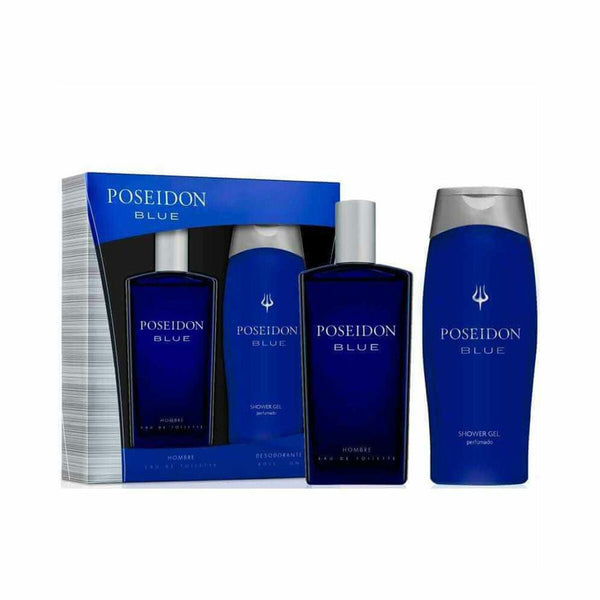 Women's Perfume Set Poseidon POSEIDON BLUE EDT 2 Pieces - Cosmova