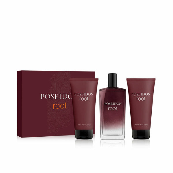 Men's Perfume Set Poseidon EDT Root 3 Pieces - Cosmova