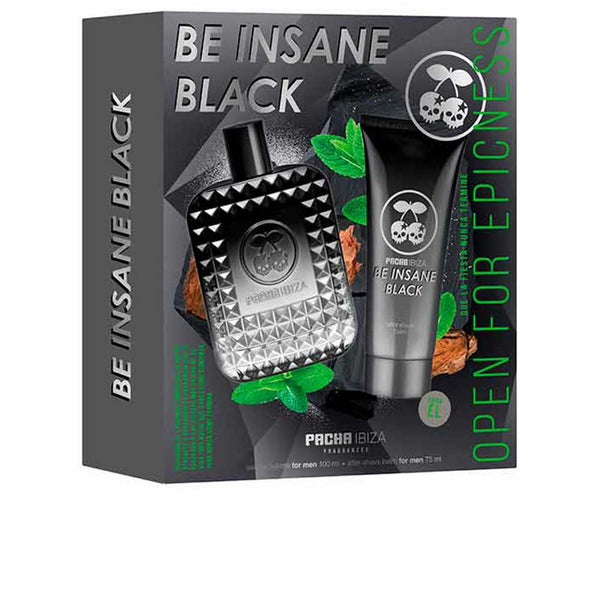 Women's Perfume Set Pacha Ibiza Be Insane Black 2 Pieces - Cosmova