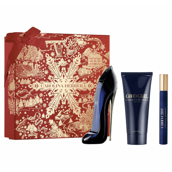 Women's Perfume Set Carolina Herrera Good Girl EDP 3 Pieces - Cosmova