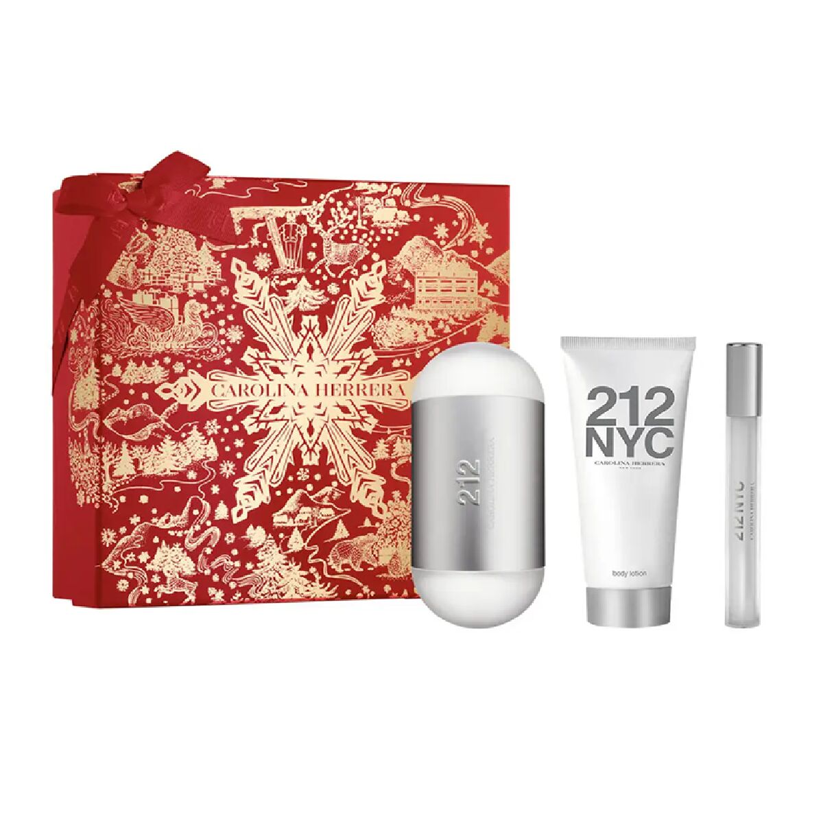 Women's Perfume Set Carolina Herrera 212 Woman-0