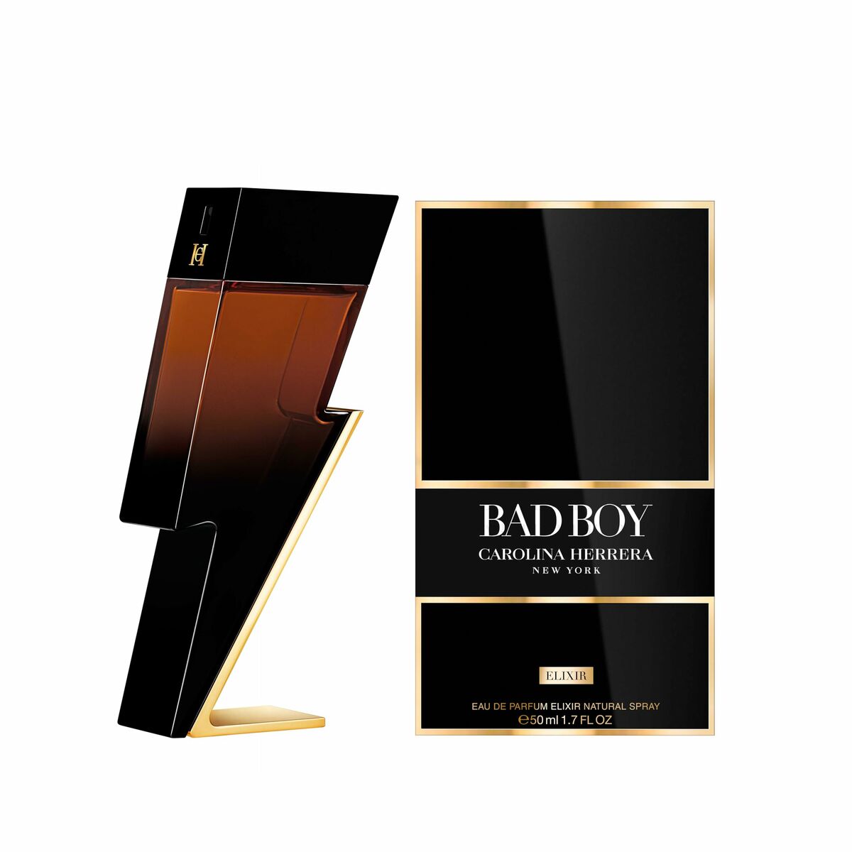 Men's Perfume Carolina Herrera BAD BOY 50 ml-0
