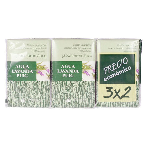 Hand Soap Agua Lavanda Puig Agua Lavanda 142 - 0350 (3 pcs) 3 Pieces - Cosmova
