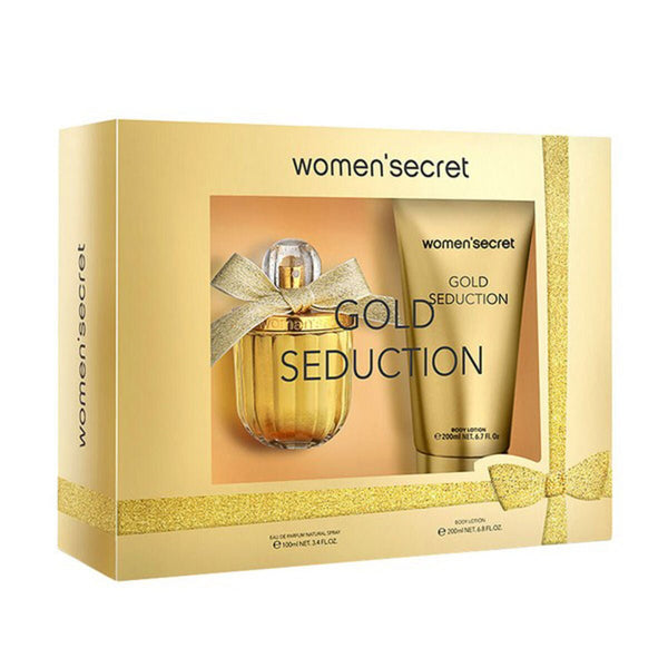 Women's Perfume Set Gold Seduction Women'Secret GOLD SEDUCTION (2 pcs) EDP 2 Pieces - Cosmova