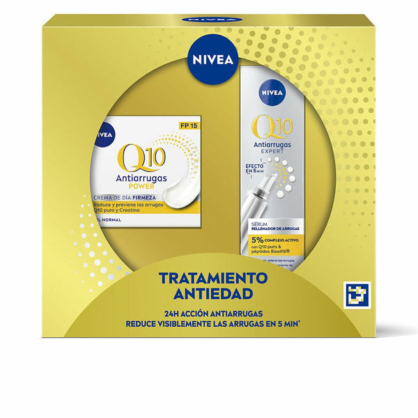 Women's Cosmetics Set Nivea Q10 ANTI - ARRUGAS Anti - ageing Q10 2 Pieces - Cosmova