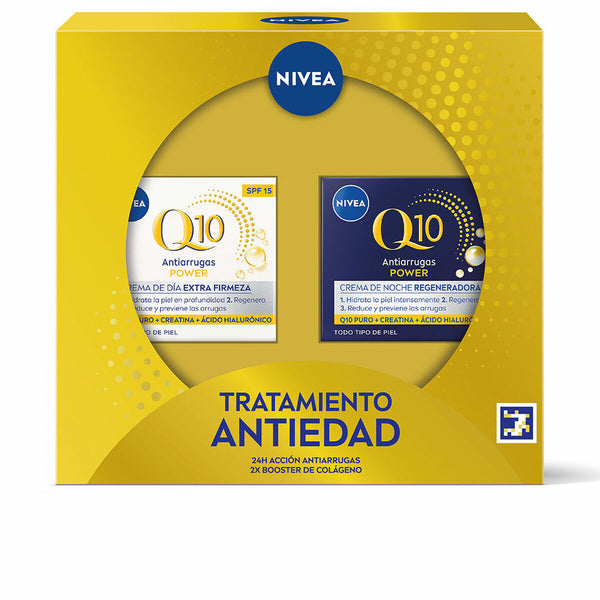 Make-Up Set Nivea Q10 ANTI-ARRUGAS 2 Pieces-0
