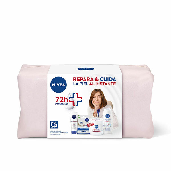 Unisex Cosmetic Set Nivea REPARA & CUIDA 4 Pieces - Cosmova