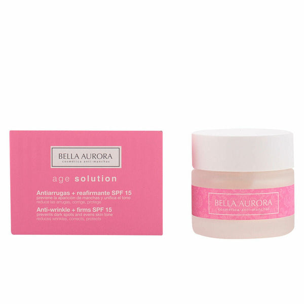 Anti - Wrinkle Cream Bella Aurora 2526106 Firming Spf 15 50 ml - Cosmova