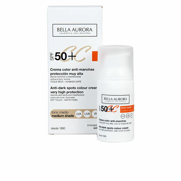 Anti - Brown Spot Cream Bella Aurora 2526112 Medium Tone 30 ml - Cosmova