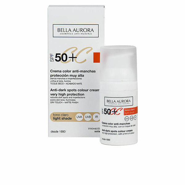 Anti - Brown Spot Cream Bella Aurora 2526113 Light Tone 30 ml - Cosmova