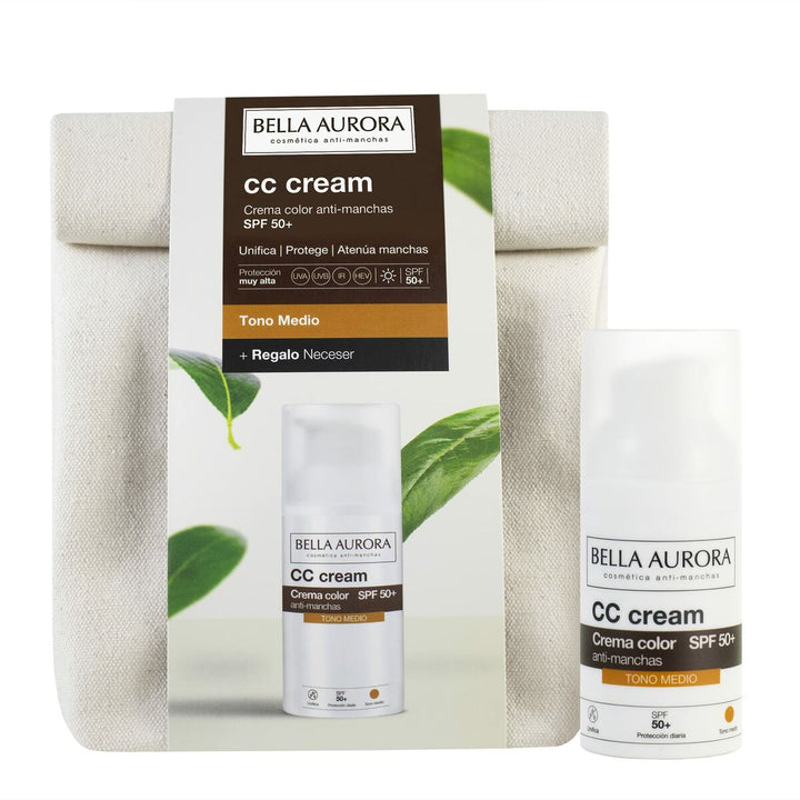 CC Cream Bella Aurora Medium Tone 30 ml 2 Pieces - Cosmova