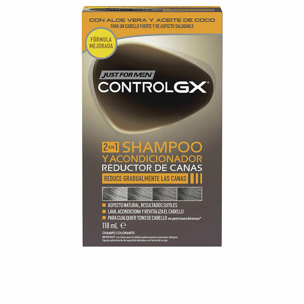 Shampoo and Conditioner Just For Men Control Gx 118 ml-0