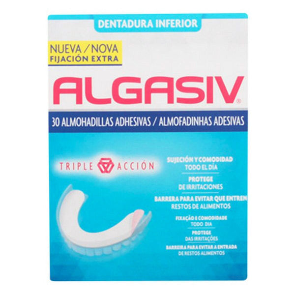 Adhesive Denture Pads Algasiv ALGASIV INFERIOR (30 uds) - Cosmova