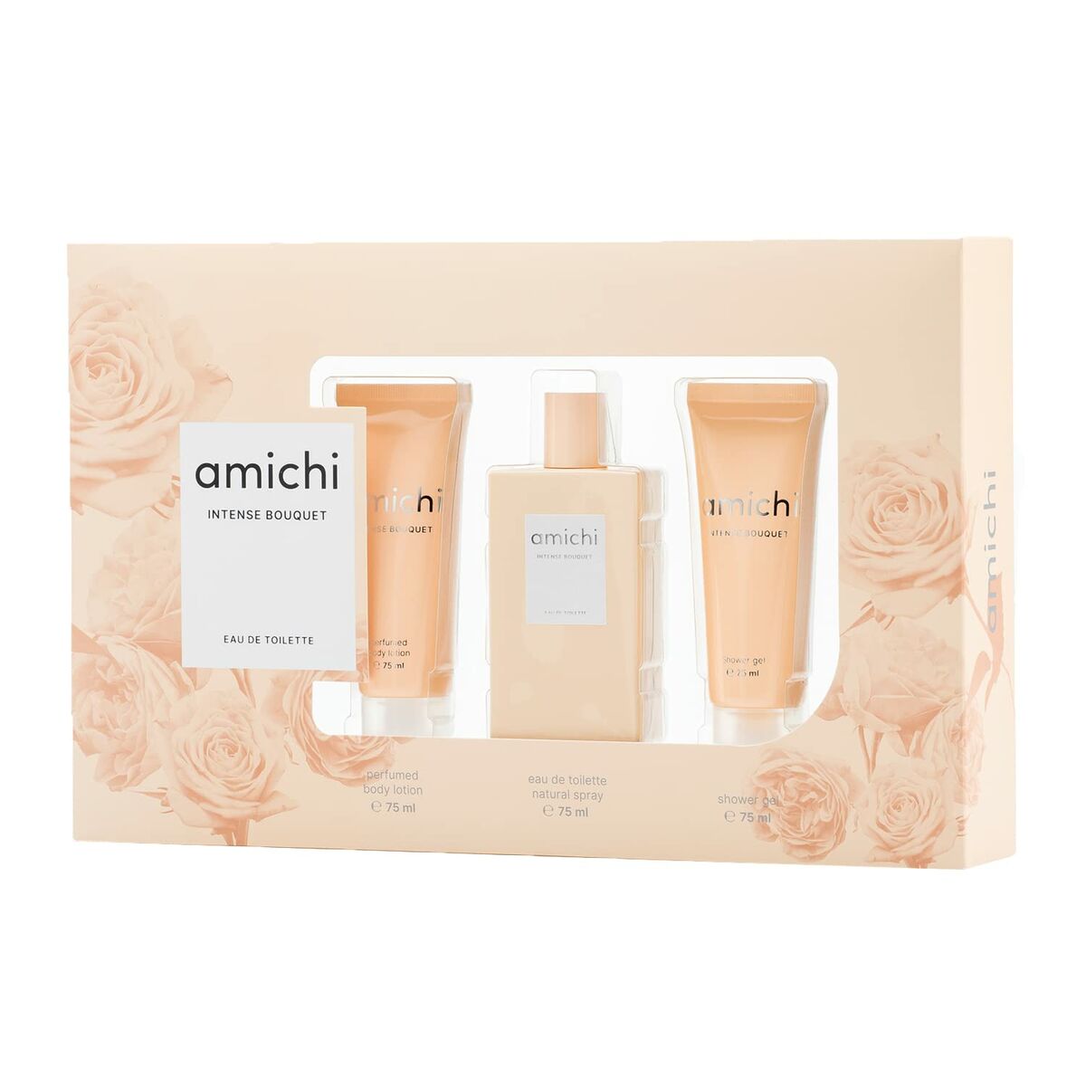 Women's Perfume Set Amichi Intense Bouquet 3 Pieces-0