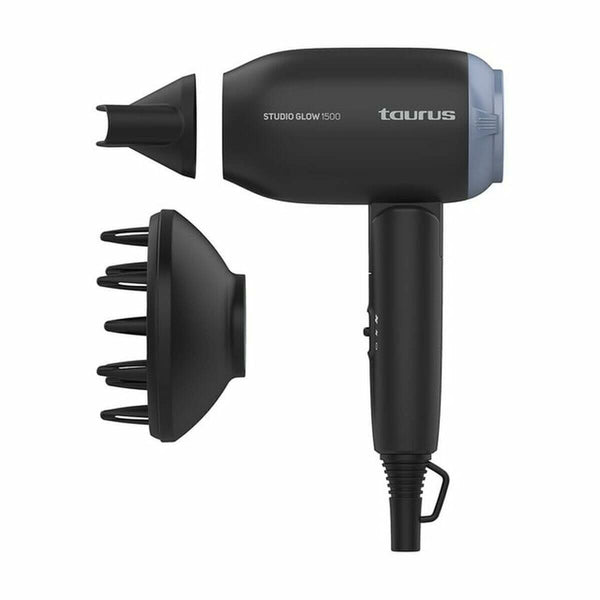 Hairdryer Taurus STUDIO GLOW1500 Black-0