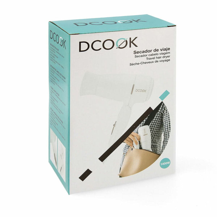 Hairdryer Dcook Gallery Pink 1400 W Travel-2