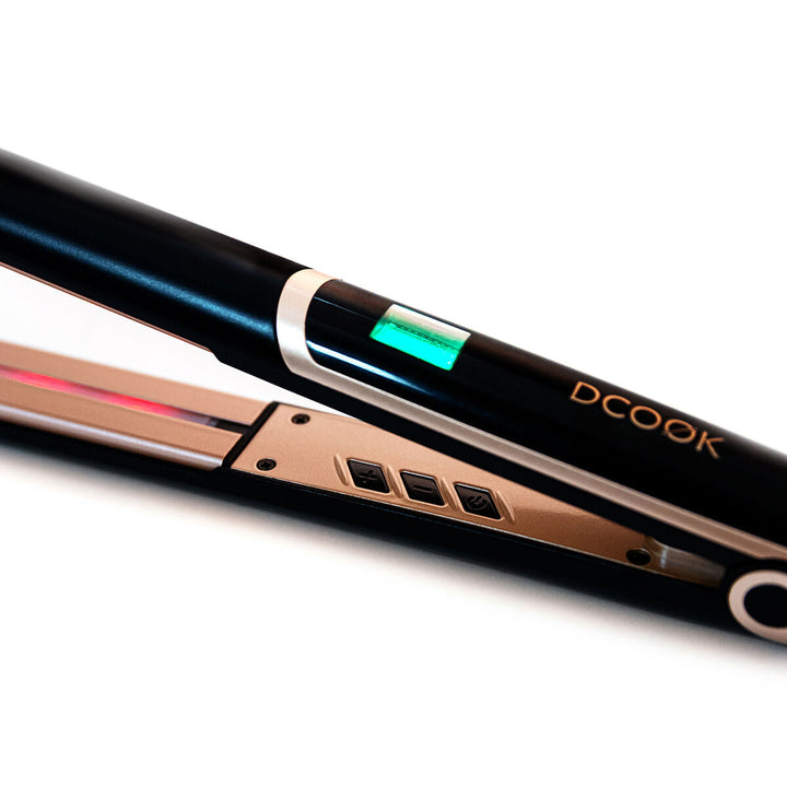 Ceramic Hair Straighteners Dcook Gallery Black 45 W Infrared-1