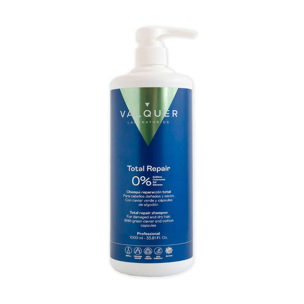 Restorative Shampoo Valquer SIN SULFATOS 1 L - Cosmova