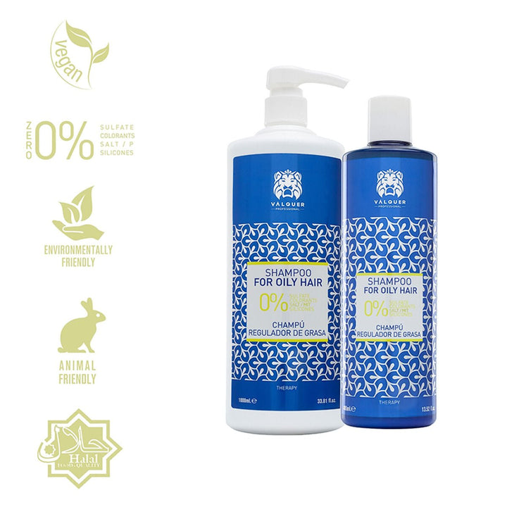 Anti - Grease Shampoo Valquer SIN SULFATOS 1 L - Cosmova