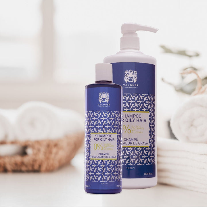 Anti - Grease Shampoo Valquer SIN SULFATOS 1 L - Cosmova