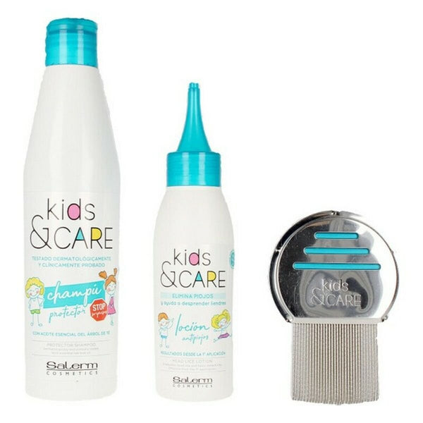Child's Hairedressing Set Kids & Care Salerm Anti - Lice (3 pcs) - Cosmova