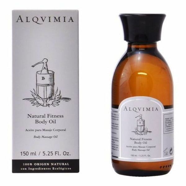 Massage Oil Natural Fitness Body Oil Alqvimia (150 ml)-0
