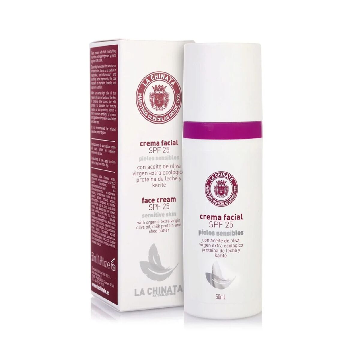 Facial Cream La Chinata 50 ml Sensitive skin-0