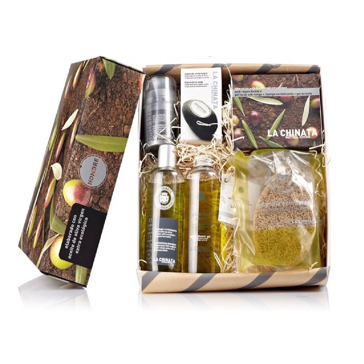Men's Cosmetics Set La Chinata Medium Gift 6 Pieces-0
