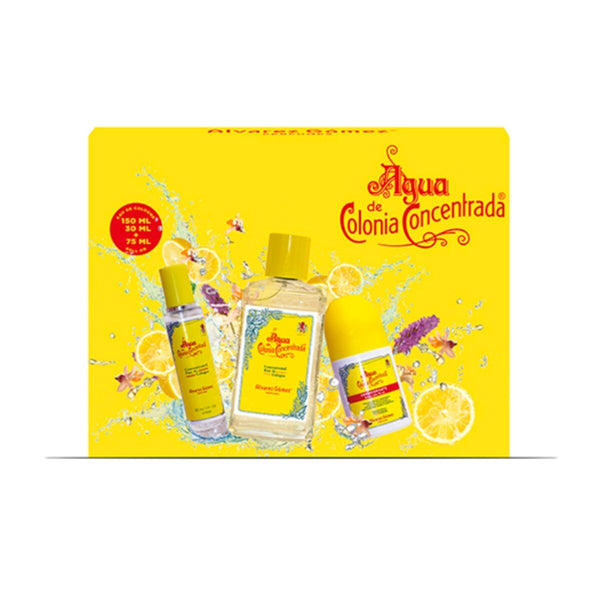Unisex' Perfume Set Alvarez Gomez EDC Agua de Colonia Concentrada 3 Pieces - Cosmova