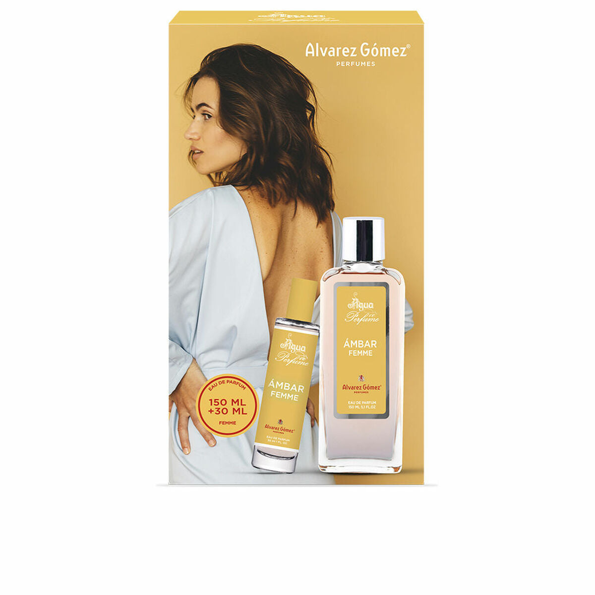 Women's Perfume Set Alvarez Gomez Ambar 2 Pieces-0