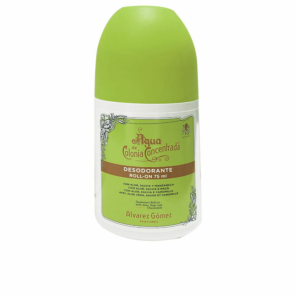 Roll-On Deodorant Alvarez Gomez Agua de Colonia Concentrada Eau Fraîche 75 ml-0