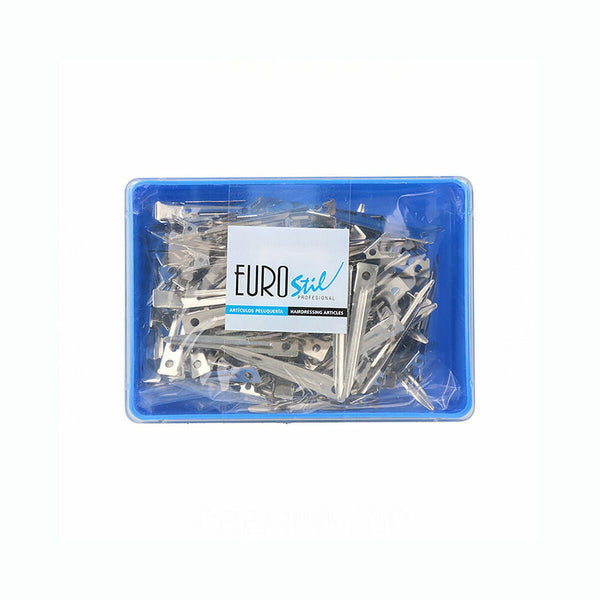 Hair clips Eurostil Pinzas Mediana - Cosmova