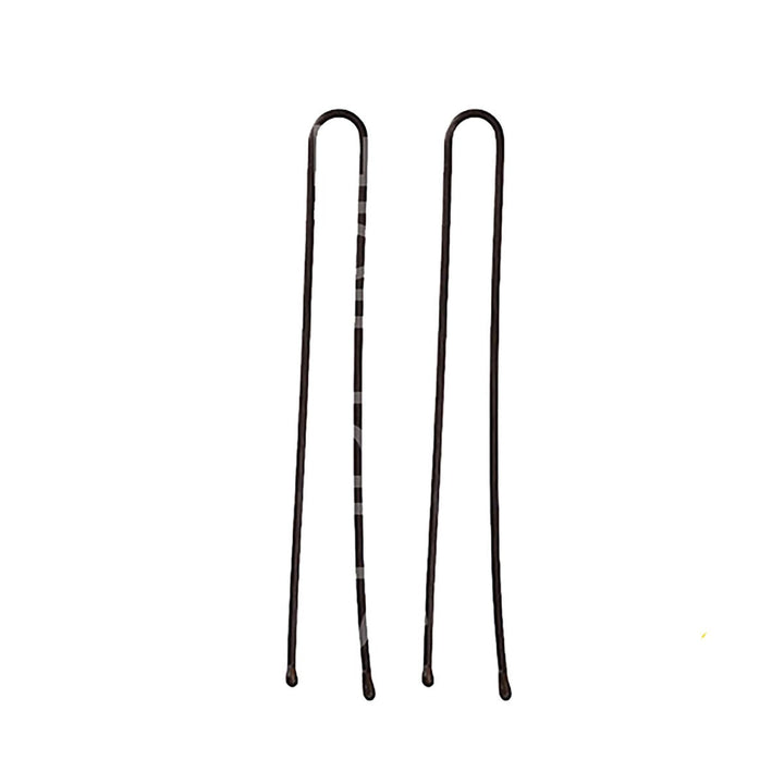 Hair Clips Eurostil 200 Horquillas Bronze 70 mm 200 Units - Cosmova