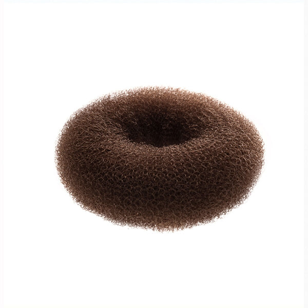 Doughnut Hair Bun Eurostil Filling Brown - Cosmova