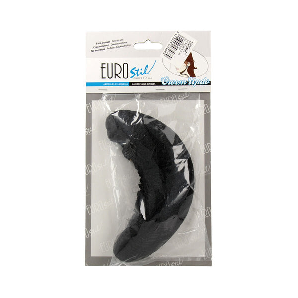 Doughnut Hair Bun Eurostil Filling Black - Cosmova