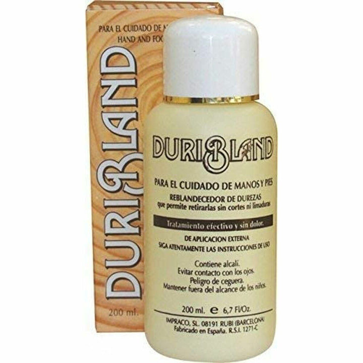 Foot Exfoliator Duribland GF11878 Treament for hard skin/cracked heels (200 ml)-0