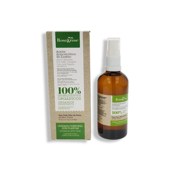 Anti-Cellulite Body Oil Rose & Rose Juniper (100 ml)-0