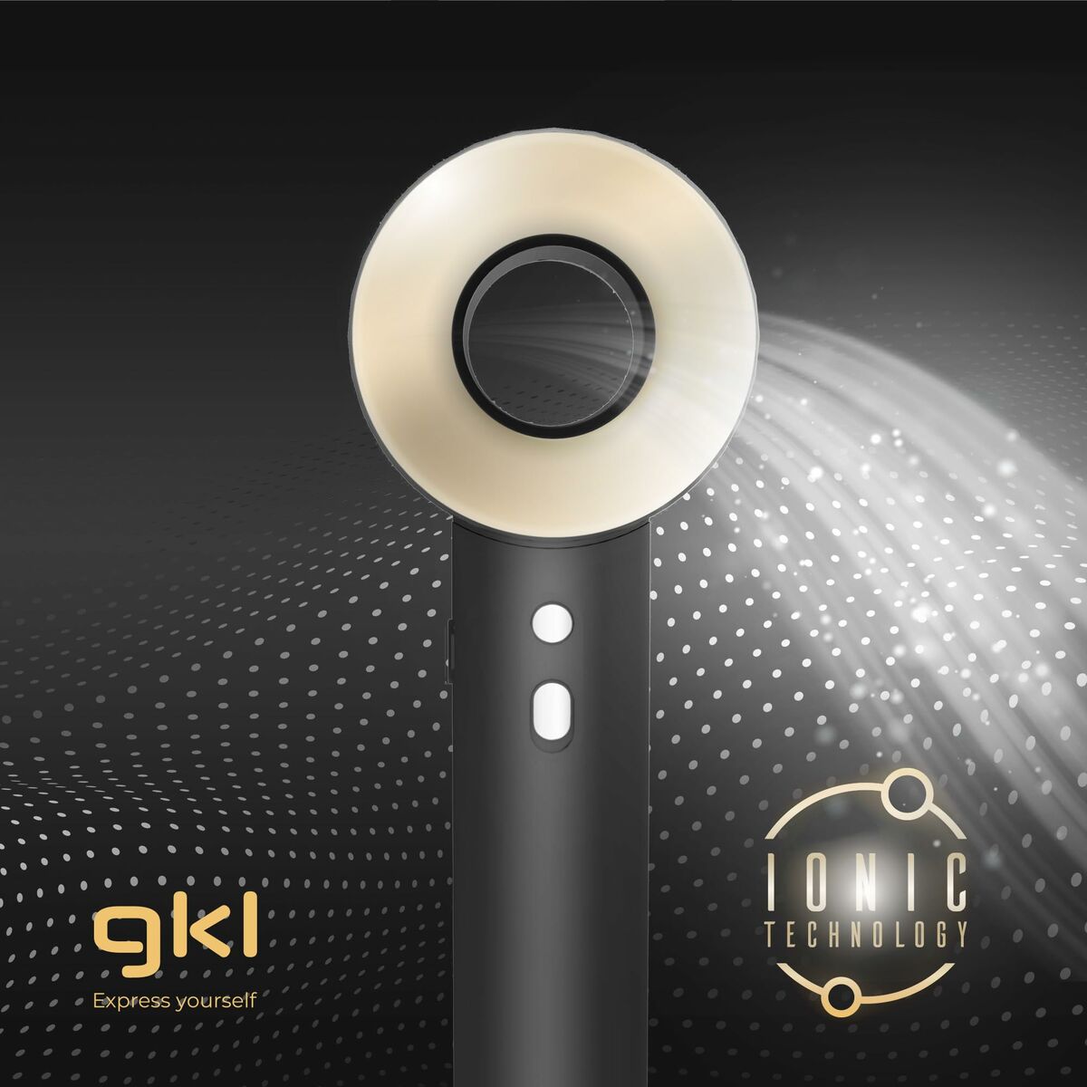 Hairdryer GKL PEARLSENSE 1600 W 2200 W White-7