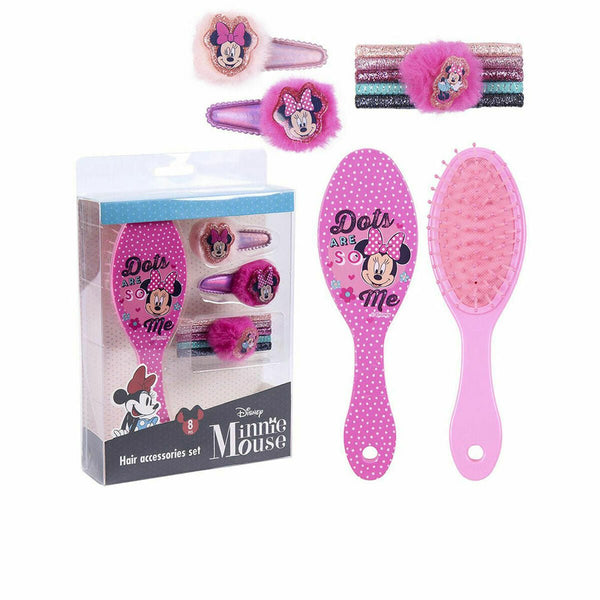 Child's Hairedressing Set Inca Minnie Mouse (8 Pieces) - Cosmova