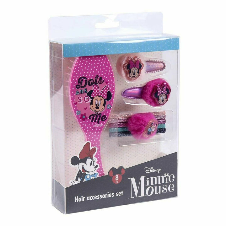 Child's Hairedressing Set Inca Minnie Mouse (8 Pieces) - Cosmova